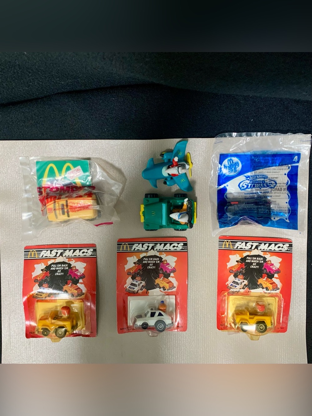 Vintage McDonald’s Toy Vehicle Bundle (7) Pieces